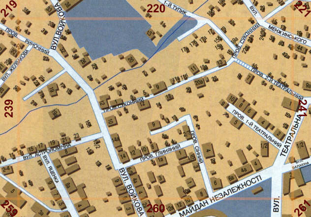 Карта Полтави. Сторінка 240