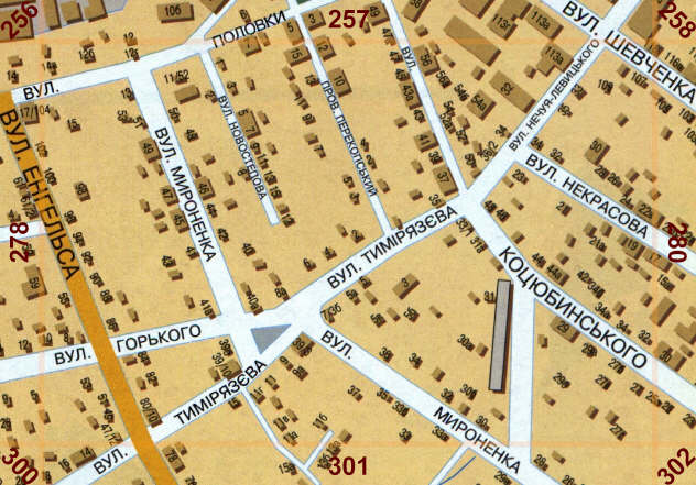 Карта Полтави. Сторінка 279