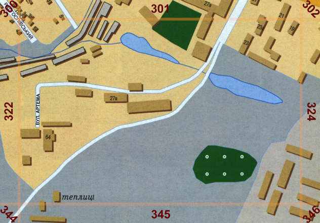 Карта Полтави. Сторінка 323