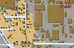 Карта Полтави. Сторінка 236 - масштаб