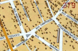 Карта Полтави. Сторінка 279 - масштаб
