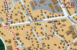 Карта Полтави. Сторінка 329 - масштаб