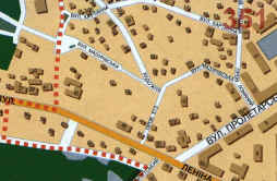 Карта Полтави. Сторінка 351 - масштаб