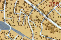 Карта Полтави. Сторінка 385 - масштаб