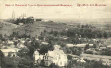 Вид з Панянської гори на Хрестовоздвиженський монастир